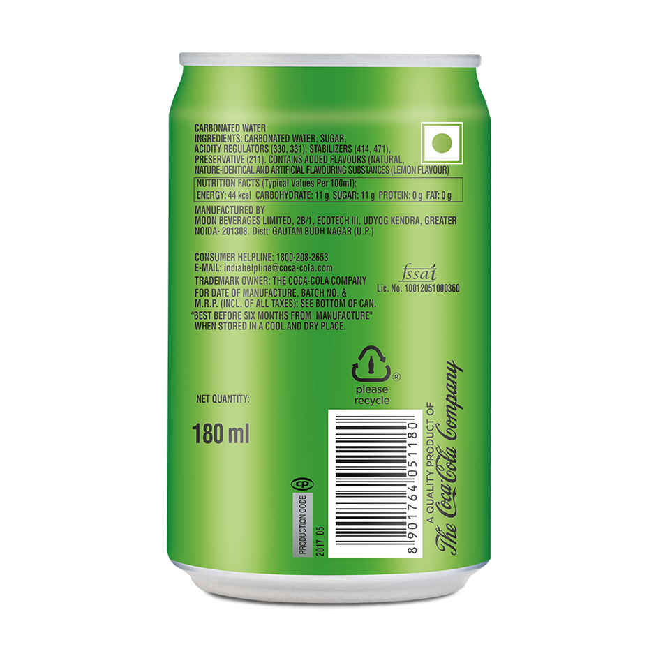 Limca Lemon Soft Drink Can | Carbonated Beverage