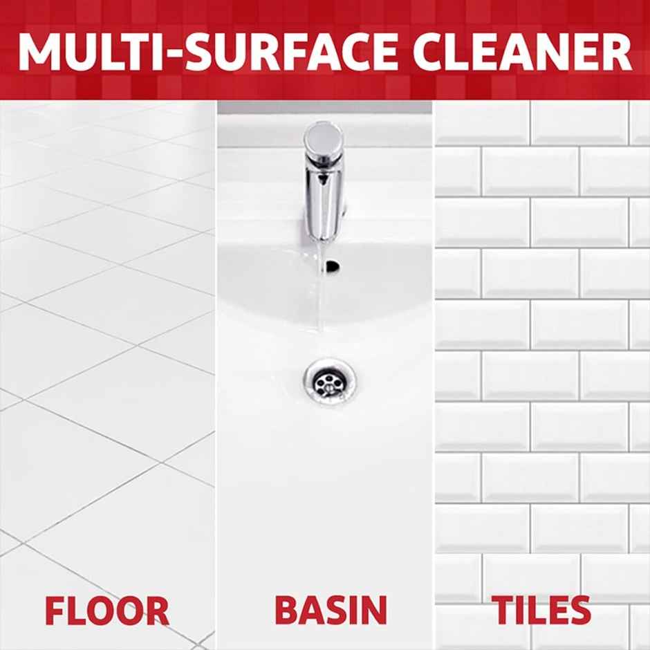 Harpic Floral Bathroom Cleaner Liquid | Removes Bathroom Stains