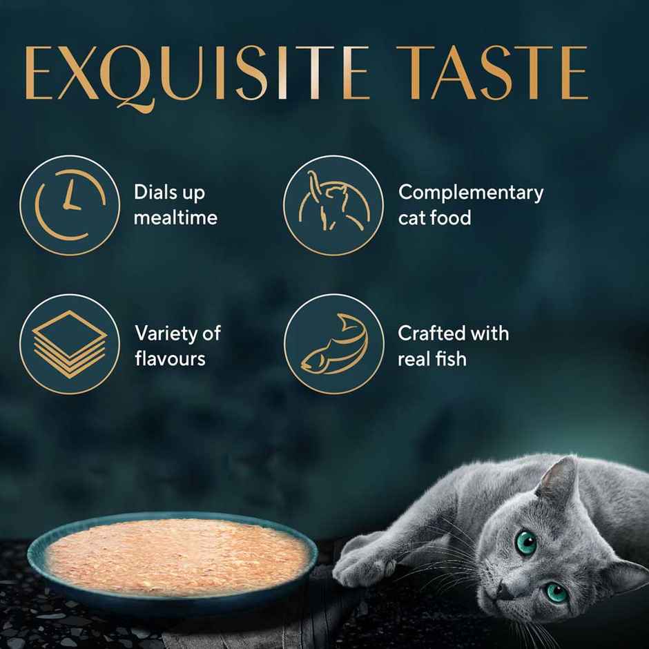 Sheba Fine Adult Chicken with Tuna in Gravy Wet Cat Food Combo