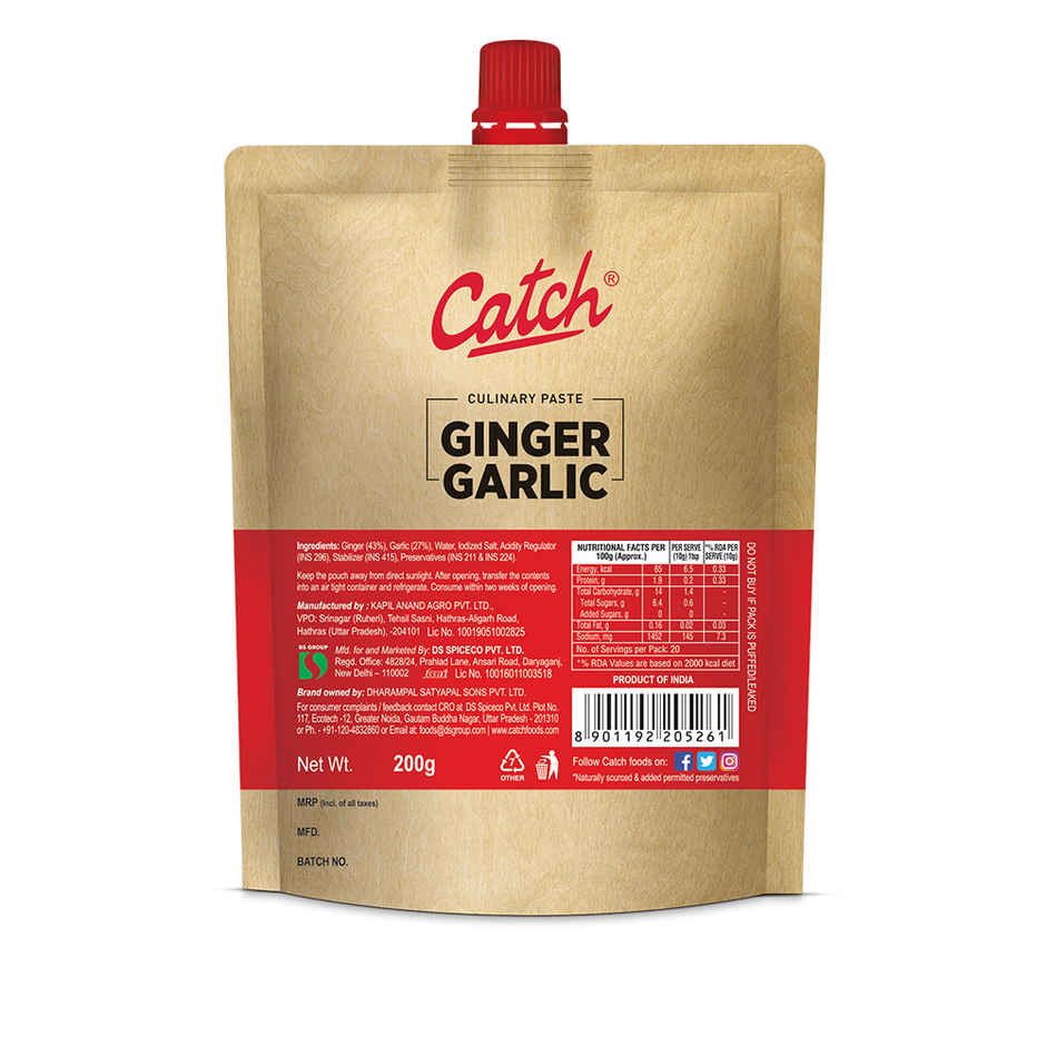 Catch Garlic Paste