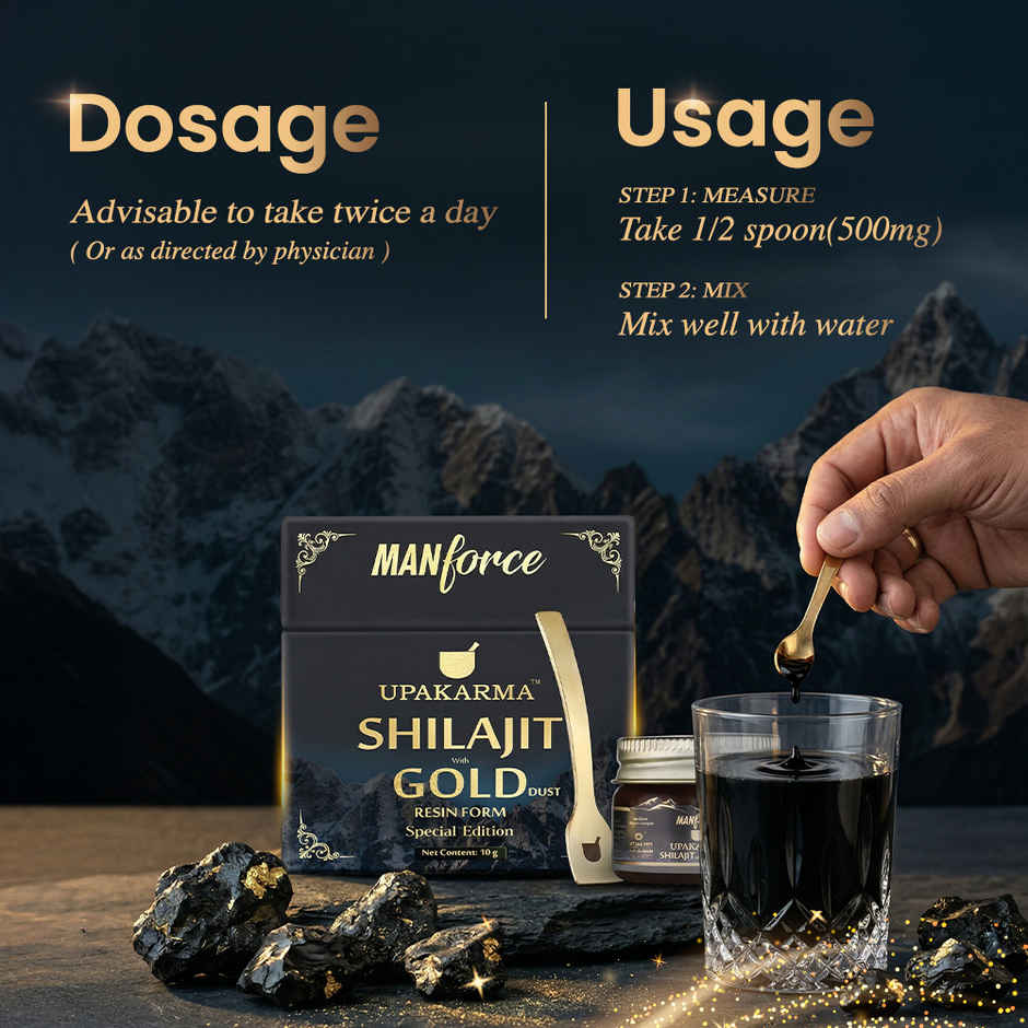 Manforce Shilajit Gold Dust Resin