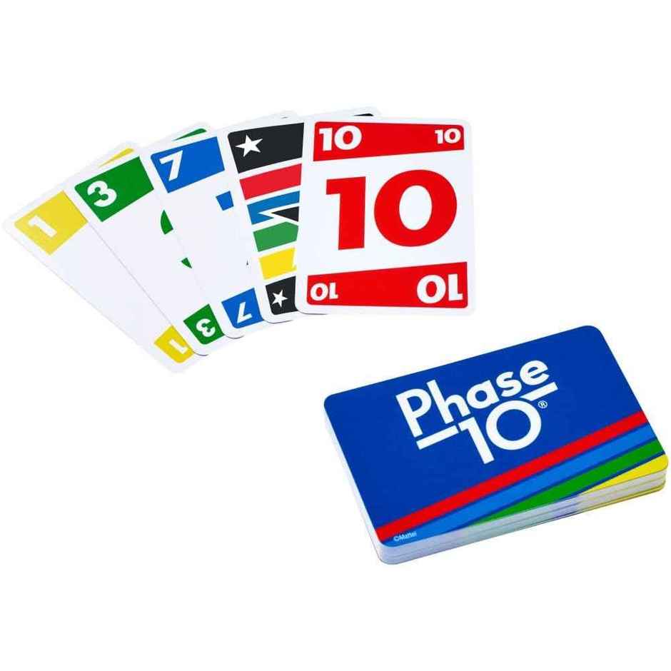 Mattel Games Phase 10 card Game | 7+