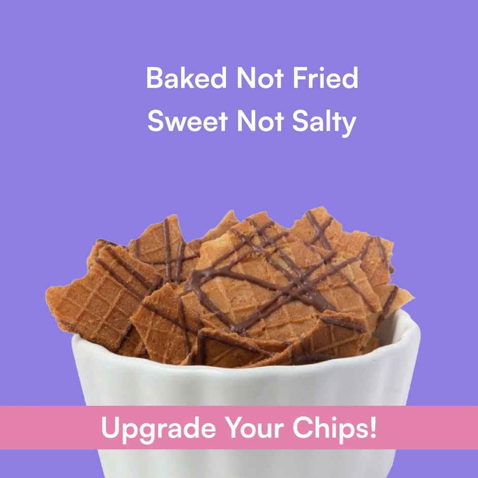 Nova Nova Waffle Chips- Classic Chocolate Drizzle Combo