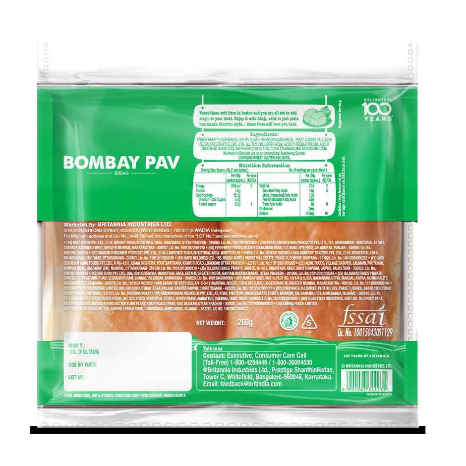 Britannia Breads Bombay Pav