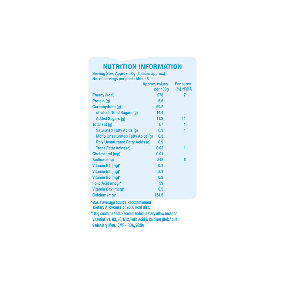 Britannia Milk Slice White Bread