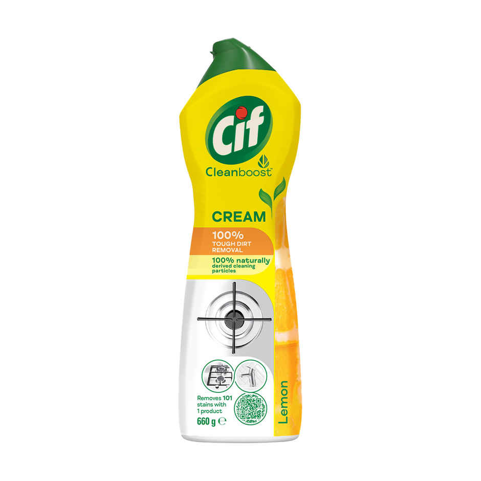 Cif Cream Multi Purpose Lemon Spray Cleaner