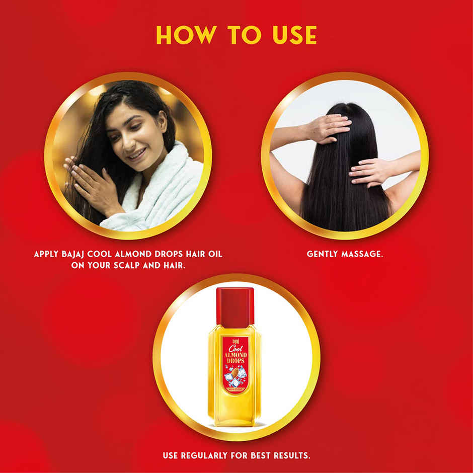 Bajaj Cool Almond Drops Hair Oil