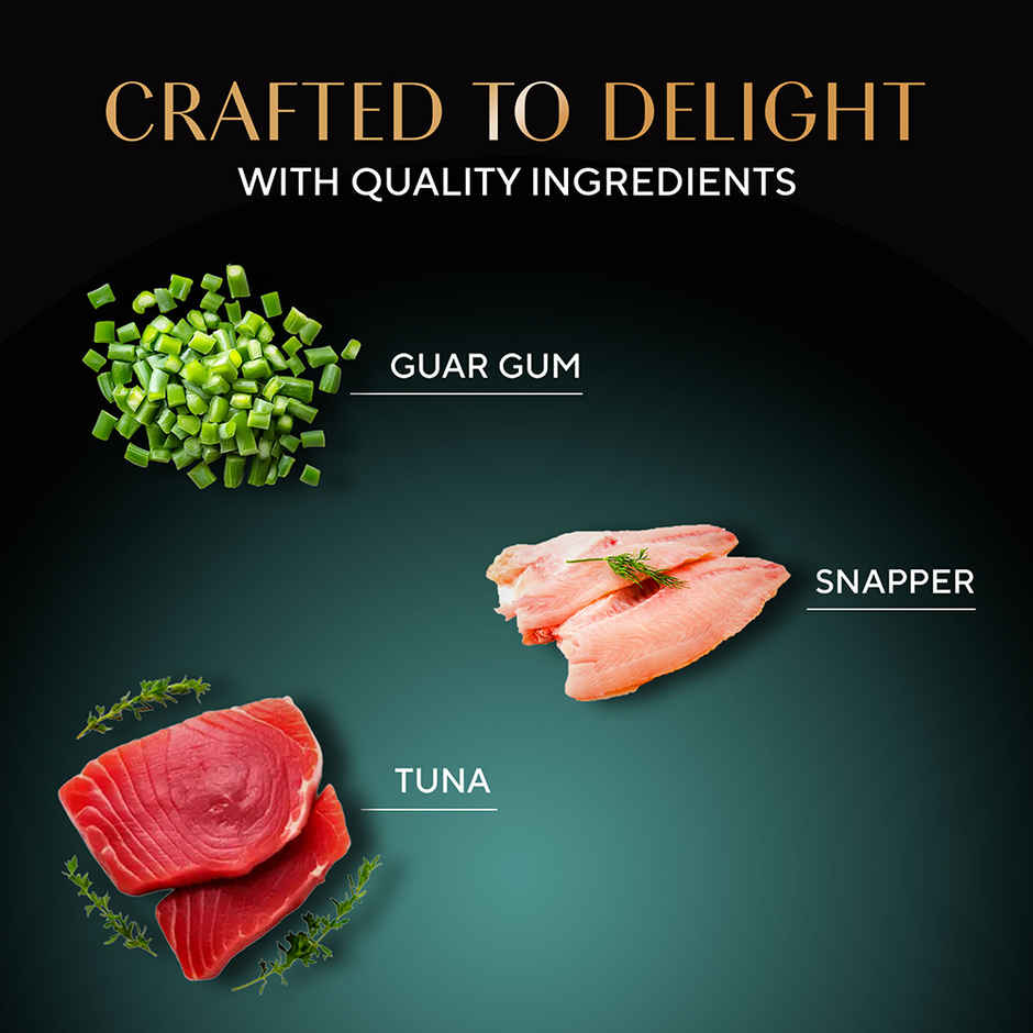 Sheba Deluxe Premium Adult Tuna and Snapper in Gravy Wet Cat Food Can