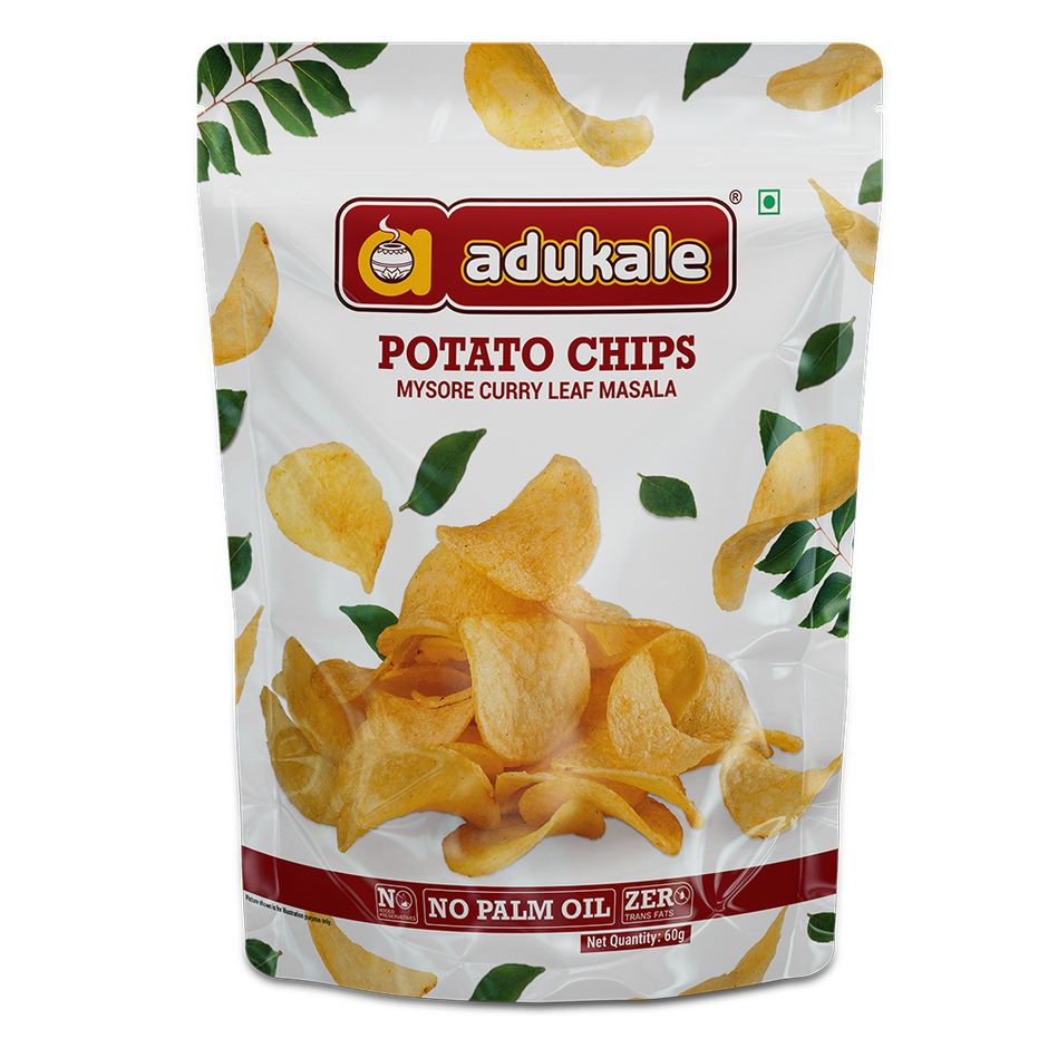 Adukale Potata Chips Mysore Curry Leaf Masala