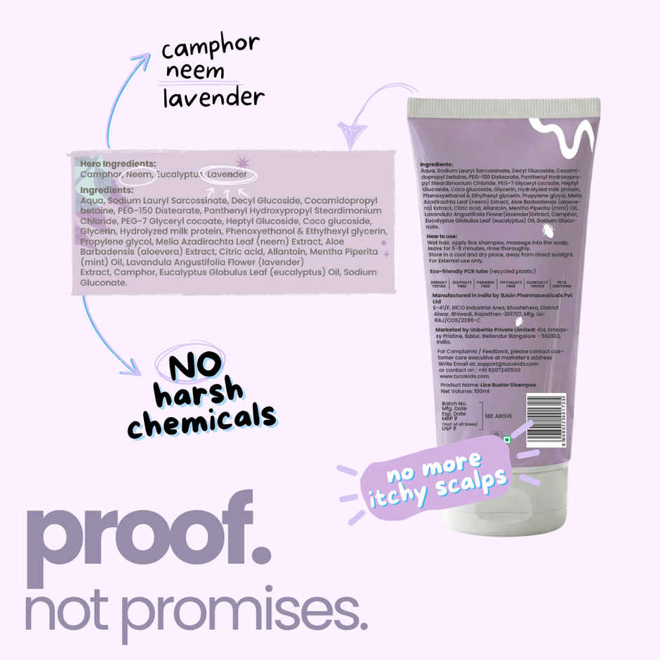 Tuco Kids Natural Anti Lice Shampoo