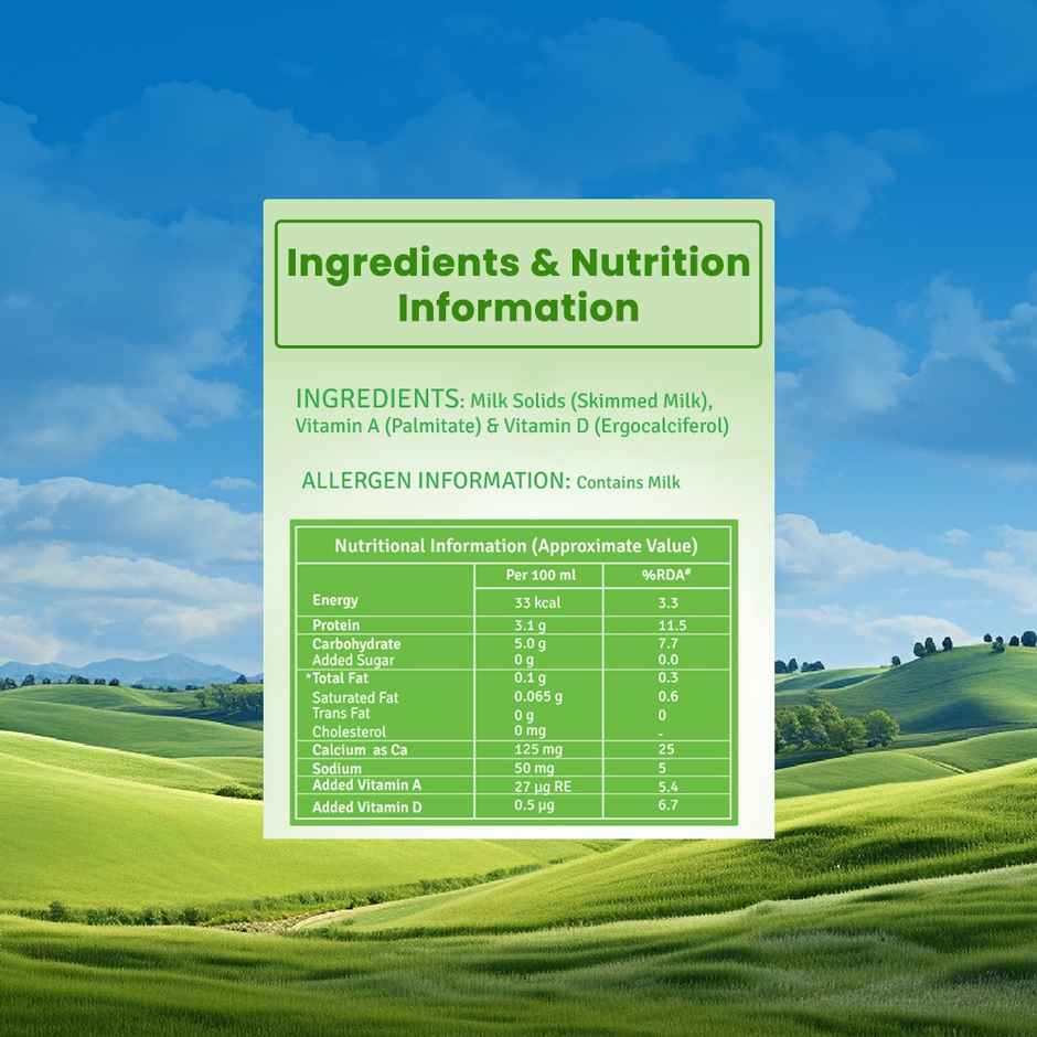 Heritage Lite Fit Tetra pack Milk