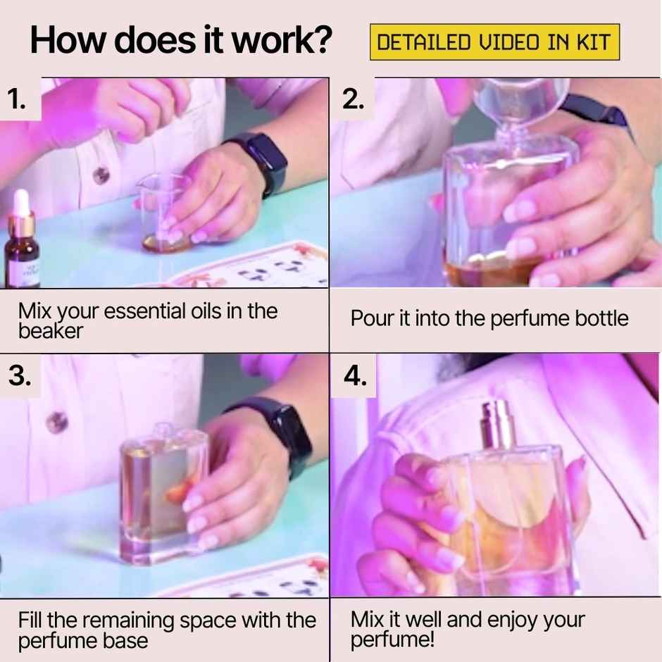 Kitsters Diy Mini Perfume Kit