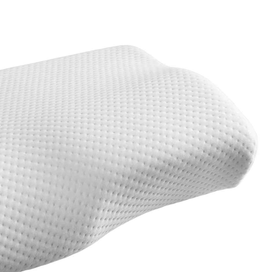 Wakefit Orthopedic Cervical Pillow Large (23x15 x4 Inches) Machine Washable Cover | White