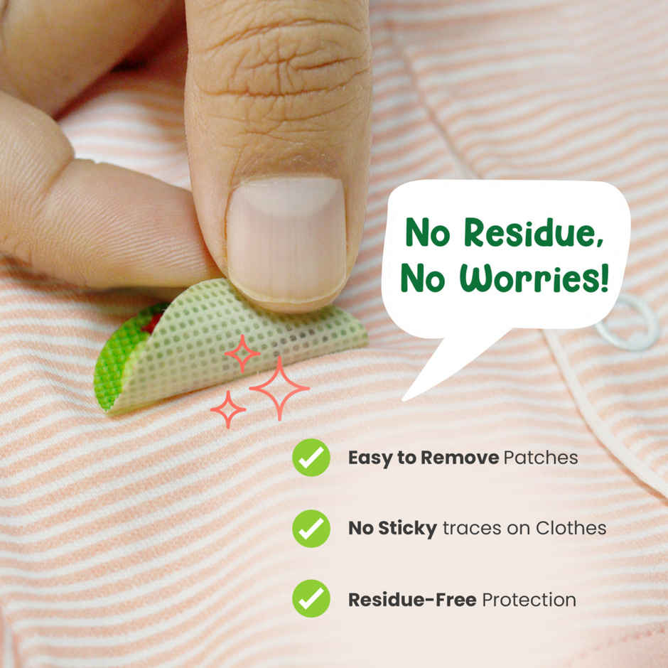 Mother Sparsh Natural Mosquito Repellant Patches