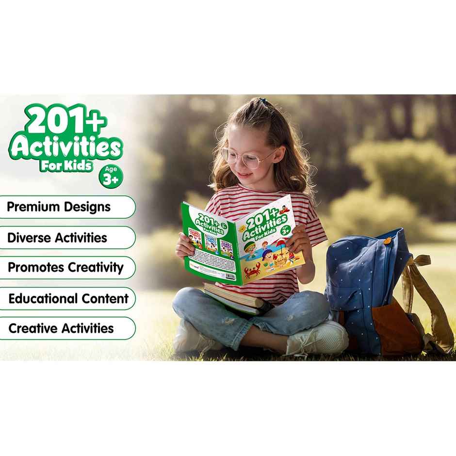 201+ Activities for Kids for Age 3+ - Children's Activity Workbook, Learning Activity Book for Kids
