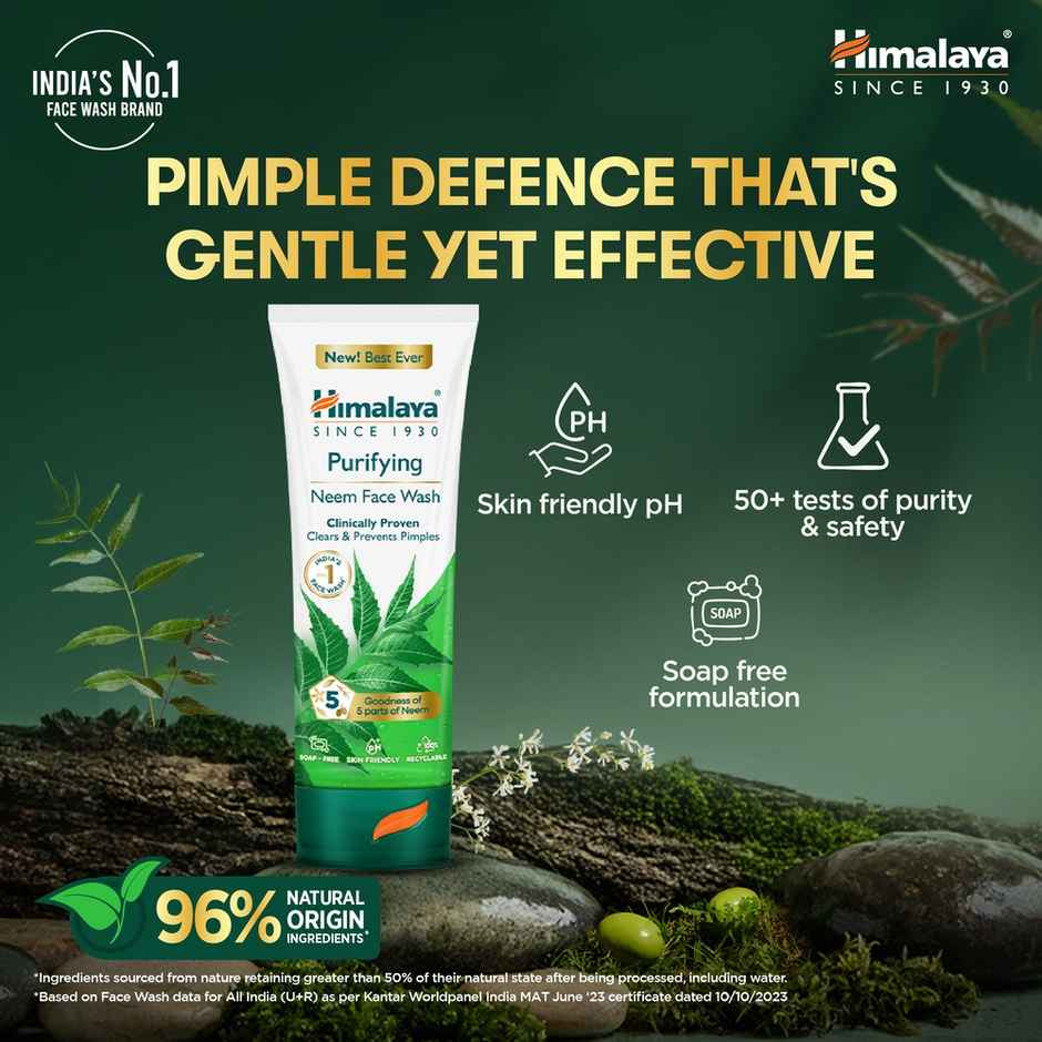 Himalaya Purifying Neem Face Wash