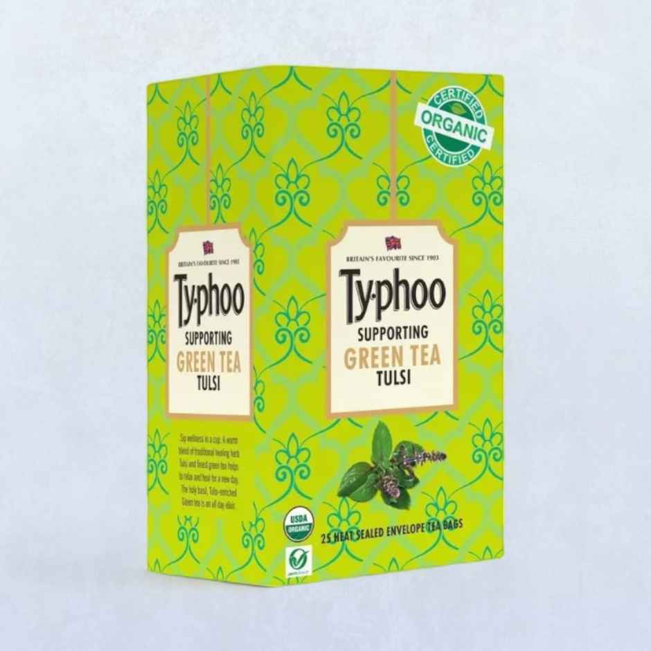 Typhoo Basil Organic Green Tea
