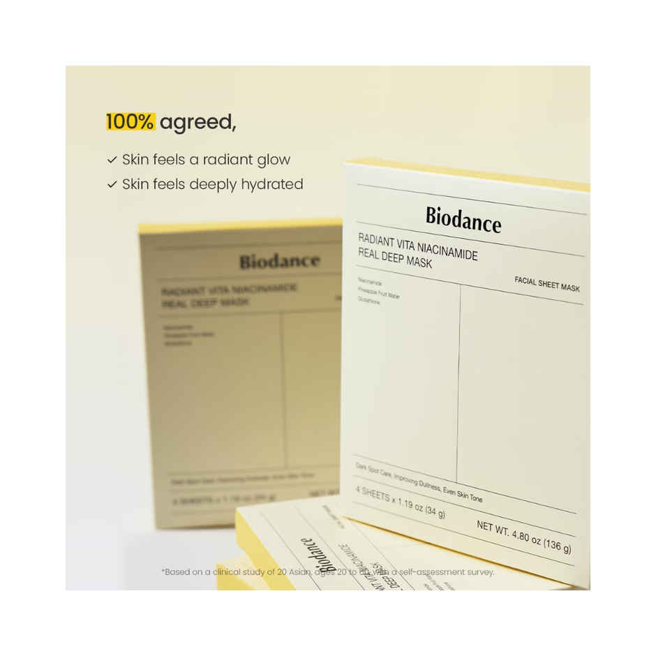 Biodance Radiant Vita Niacinamide Real Deep Mask