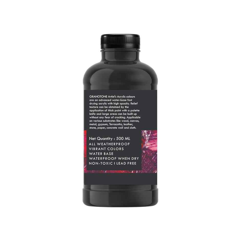 Granotone Artist Acrylic Color | Black