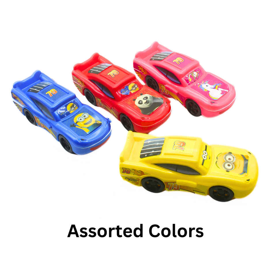 Kids Pencil Box - Car - Assorted