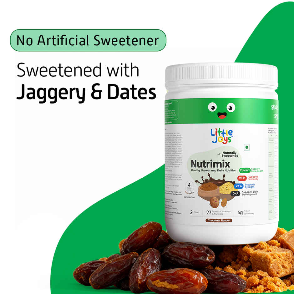 Little Joys Nutrimix Chocolate Drink Mix | For 2 - 6 years Kids