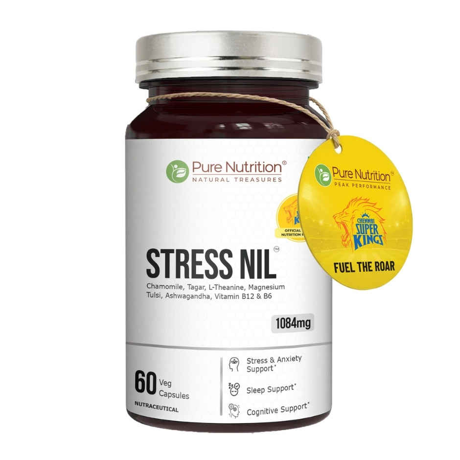 Pure Nutrition Stress Nil | Stress Relief & Calm Mind Support