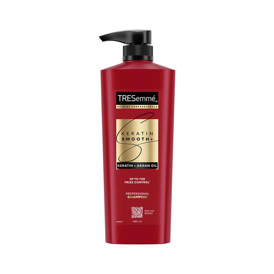 Tresemme Keratin Smooth Shampoo (580ml) & Tresemme Keratin Smooth Conditioner, With Keratin (190ml) Combo