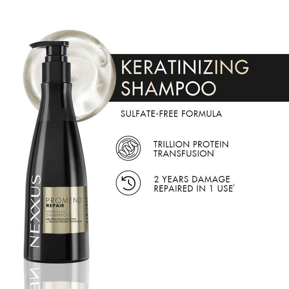 Nexxus Promend Repair Keratinizing Shampoo For Damaged Hair