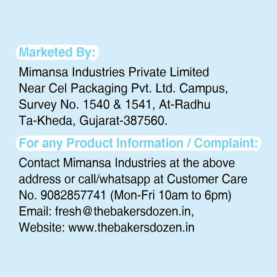 The Baker's Dozen Whole Wheat Bread & The Baker's Dozen Zero Maida Milk Bread Combo