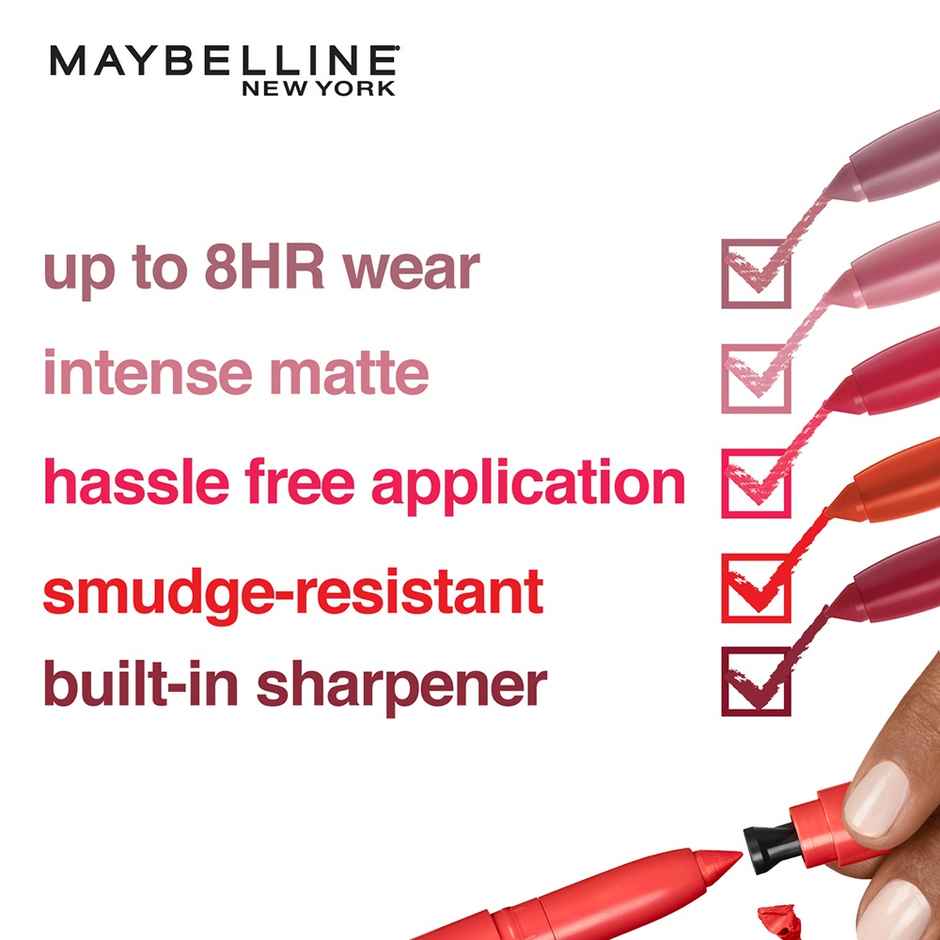Maybelline Super Stay Ink Crayon Lipstick x Pinks Edition, 85 Change Is Good
