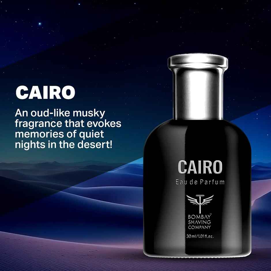 Bombay Shaving Company Long Lasting Wanderlust Perfume Gift Kit For Men | Pack Of 3