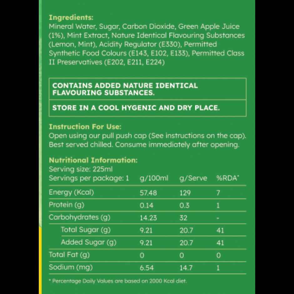 Dobra Pop Goli Apple Mojito | Flavoured Soda Candy