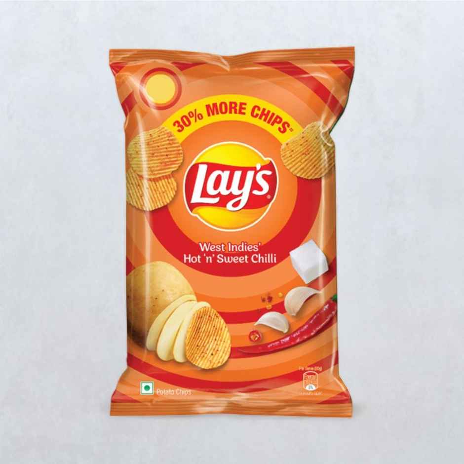 Lays Hot And Sweet Chilli Potato Chips