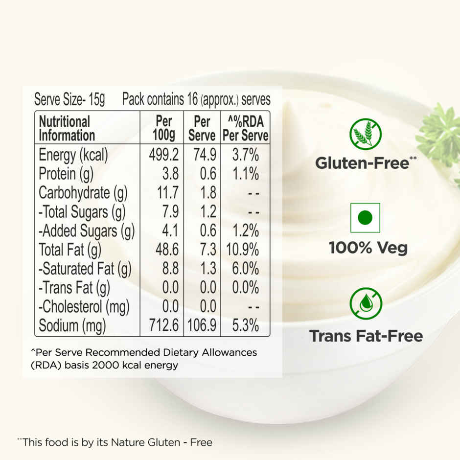 Dr. Oetker FunFoods Garlic Mayonnaise