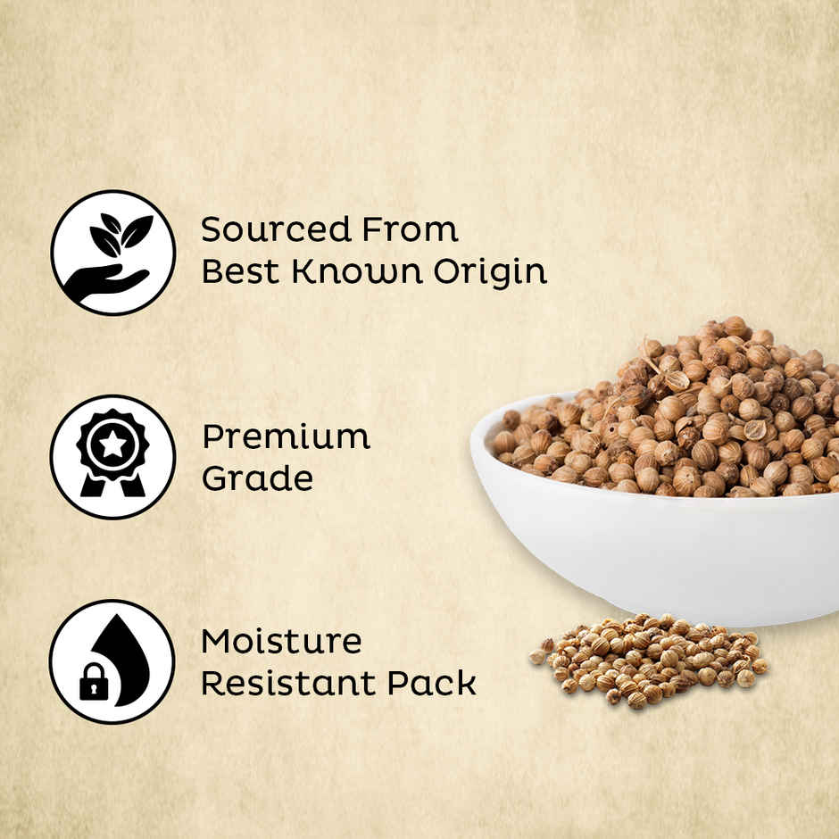 Orika Double Parrot Coriander Whole | Sabut Dhania