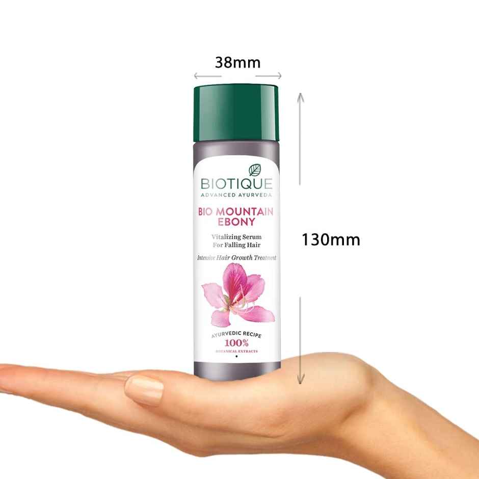 Biotique Mountain Ebony Anti Hair Fall Hair Serum(120ml) & Biotique Morning Nectar Nourish & Hydrate Moisturizer(120ml) Combo