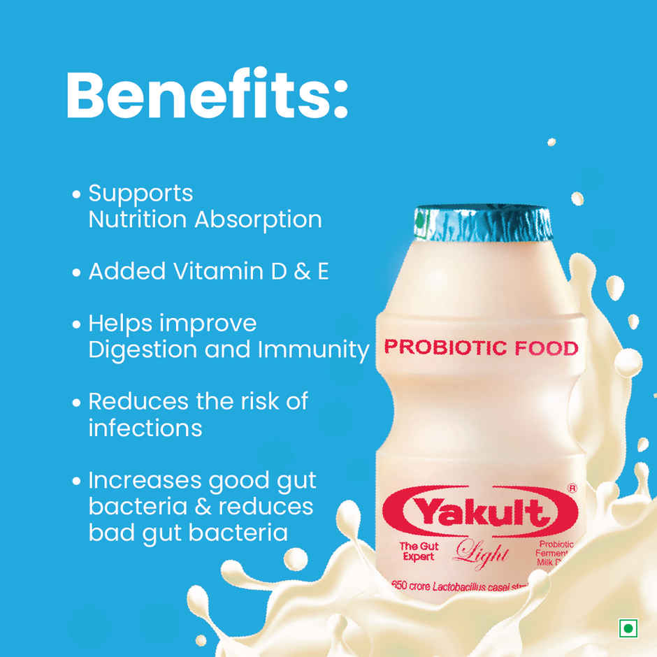 Yakult Light Probiotic Fermented Milk Drink