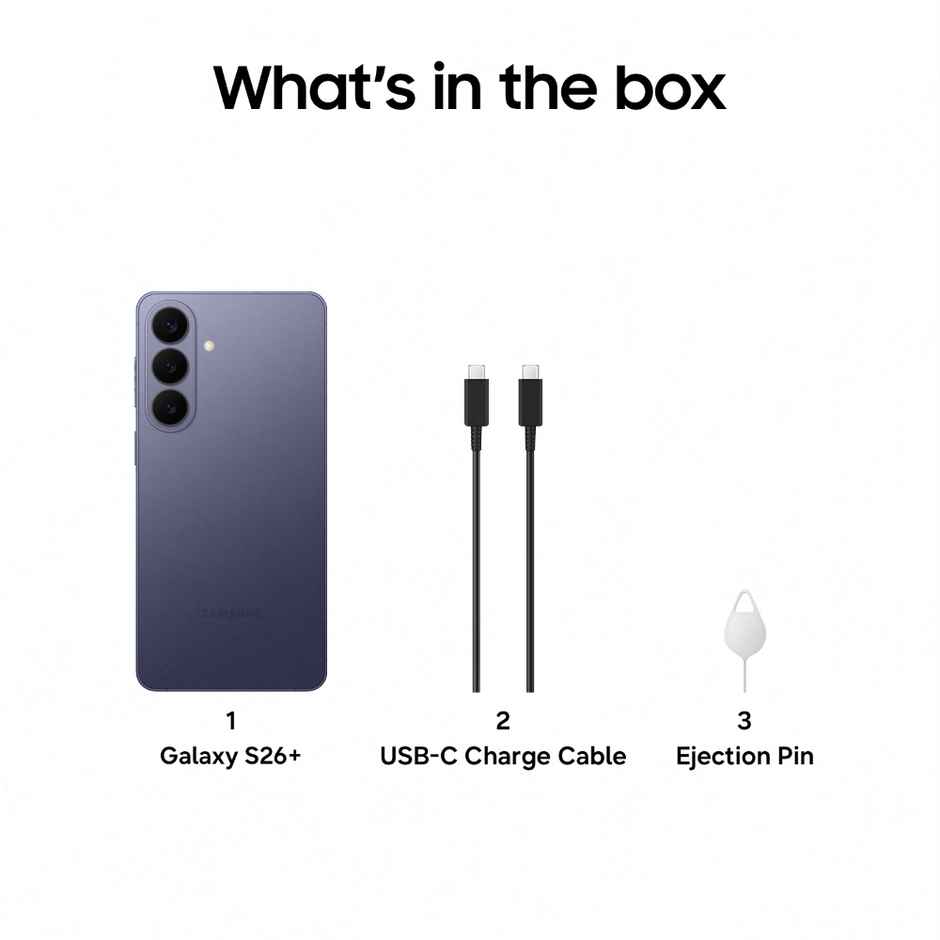 Samsung Galaxy S26 Plus 5G | 12GB RAM | 512GB Storage | Cobalt Violet