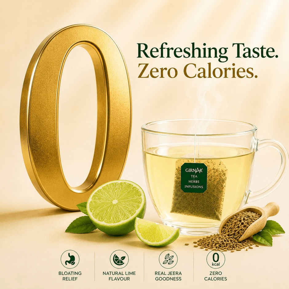 Girnar Jeera Lime Green Tea Bags
