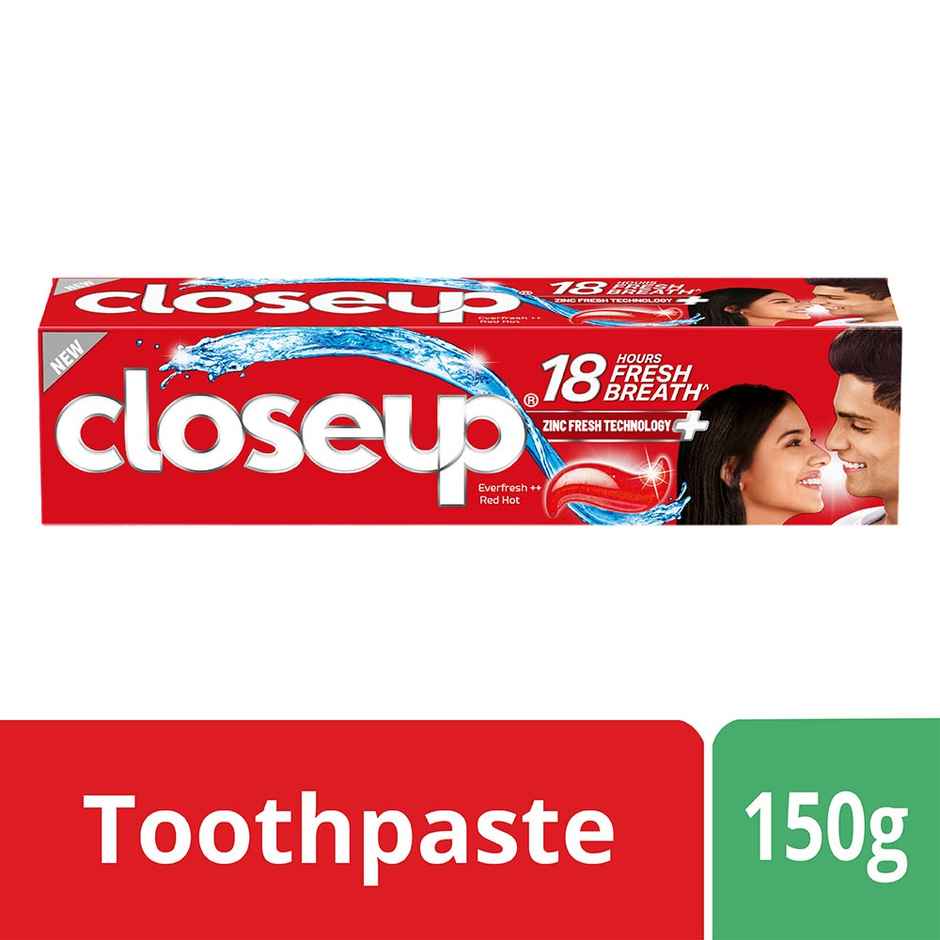 Closeup Toothpaste | Long lasting 18 Hours Of Fresh Breath & White Teeth