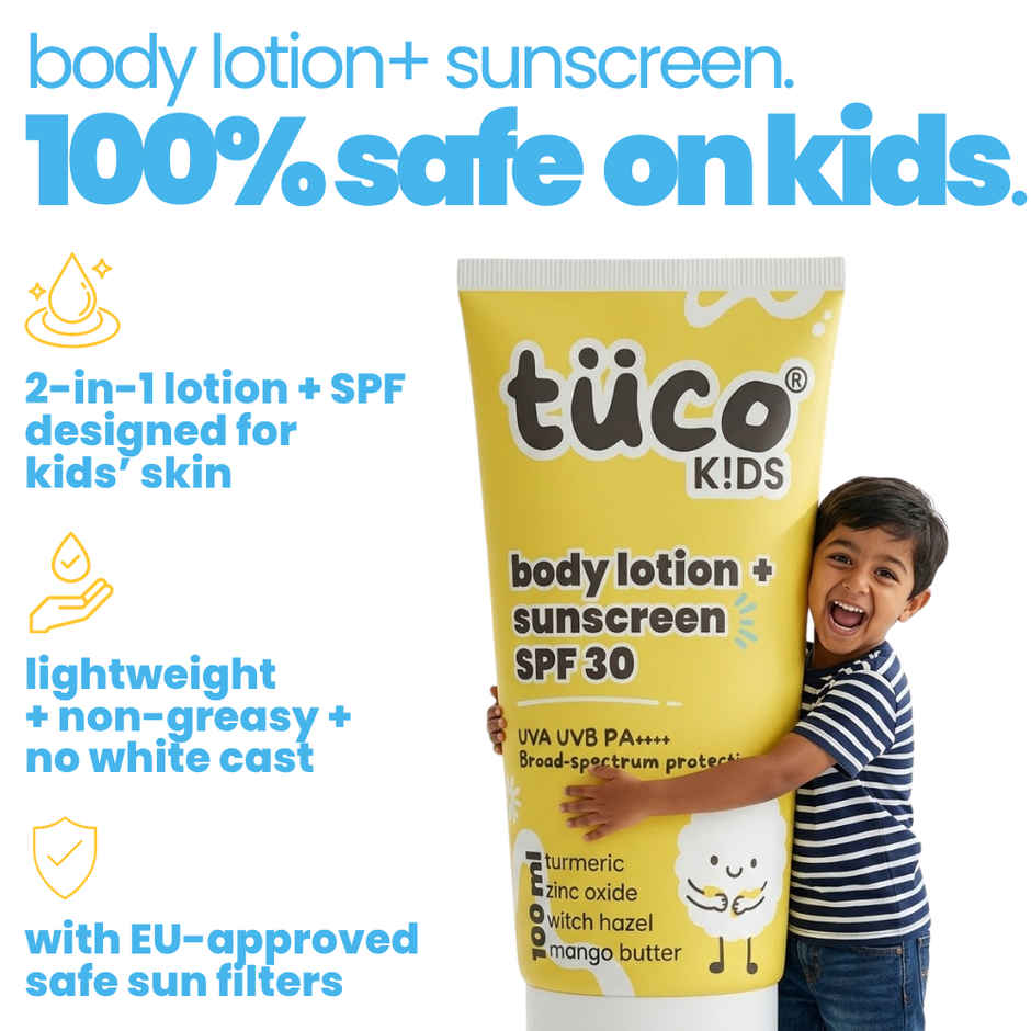 Tuco Kids Suncreen + Bodylotion SPF 30 PA++++