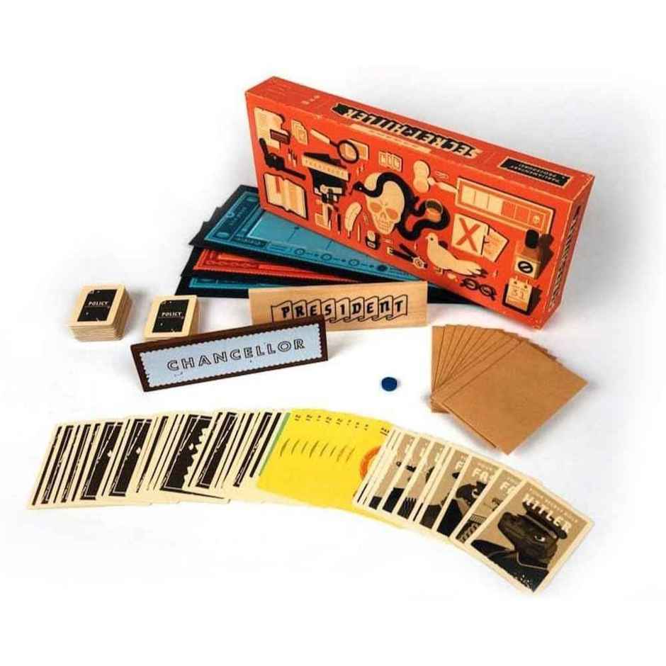 Awestuffs Secret Hitler Strategy Party Board Game Fast Paced Family Game 4 to 10 Players