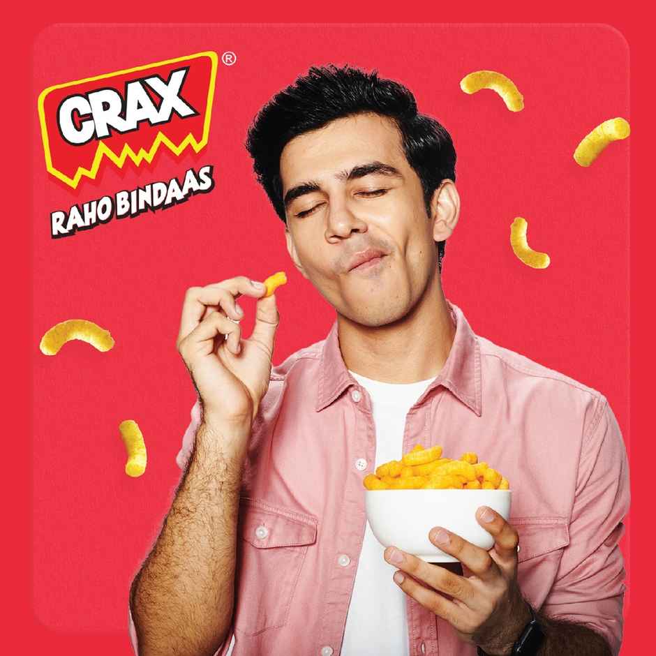 Crax Curls Chatpata Masala Puff Snacks Combo 