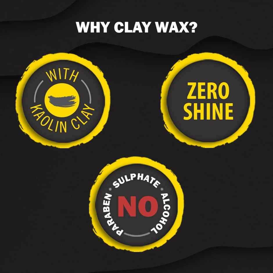 Set Wet Clay Wax Ultra Matte Finish & Zero Shine Look