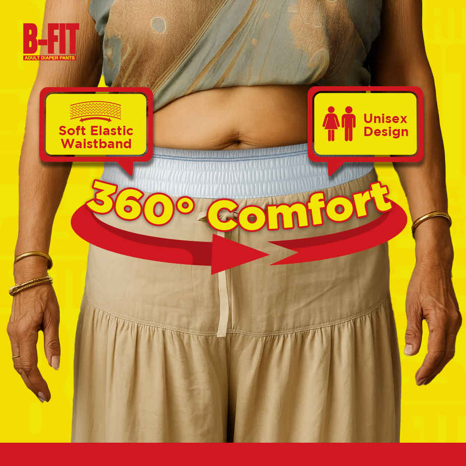 B-FIT Adult Diaper Pant (M, 25-48") Style