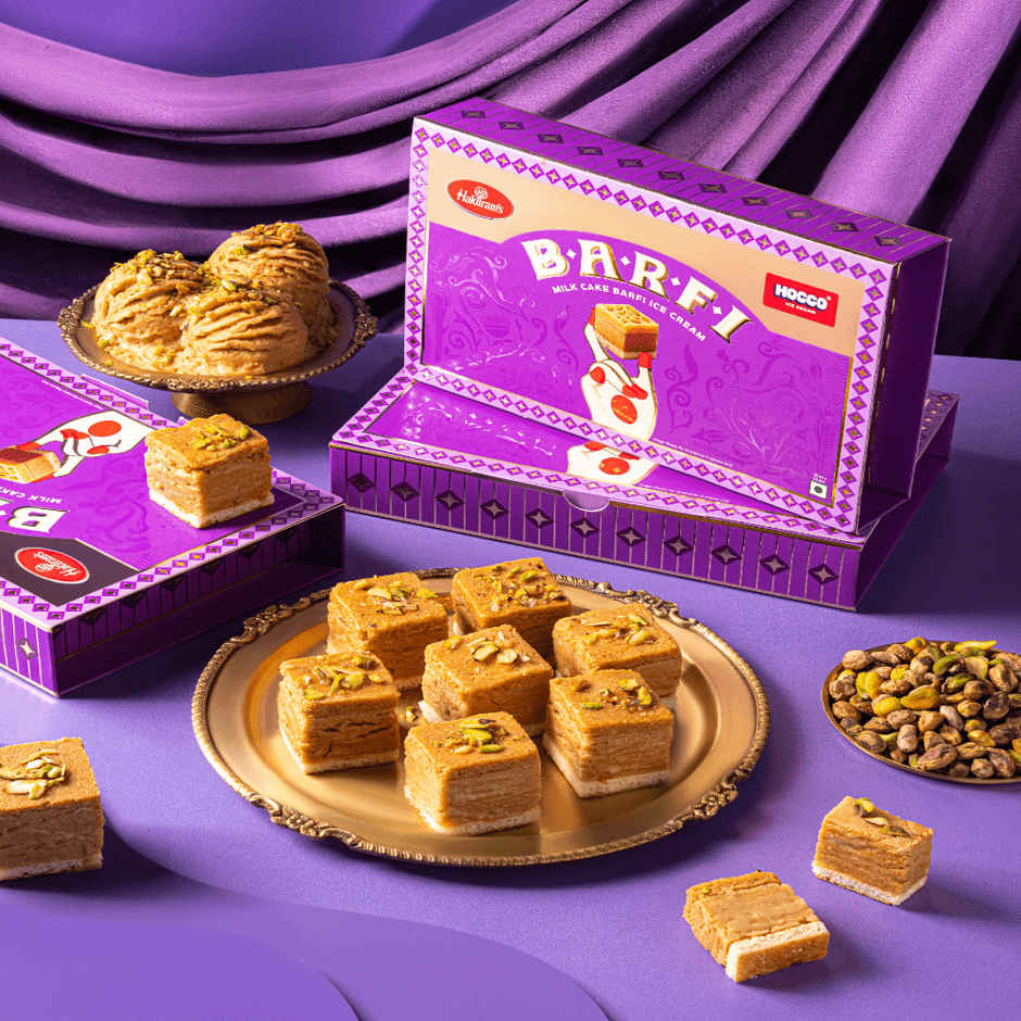 Hocco Ice Creams Milk Cake Barfi Ice Cream