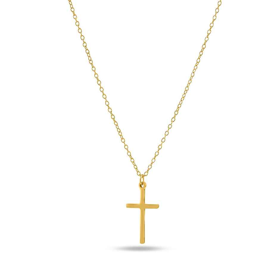 Palmonas Golden Cross Necklace