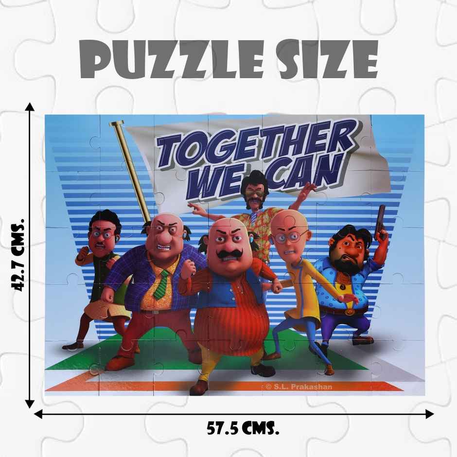 Toyzone Motu Patlu Puzzle 35Pcs