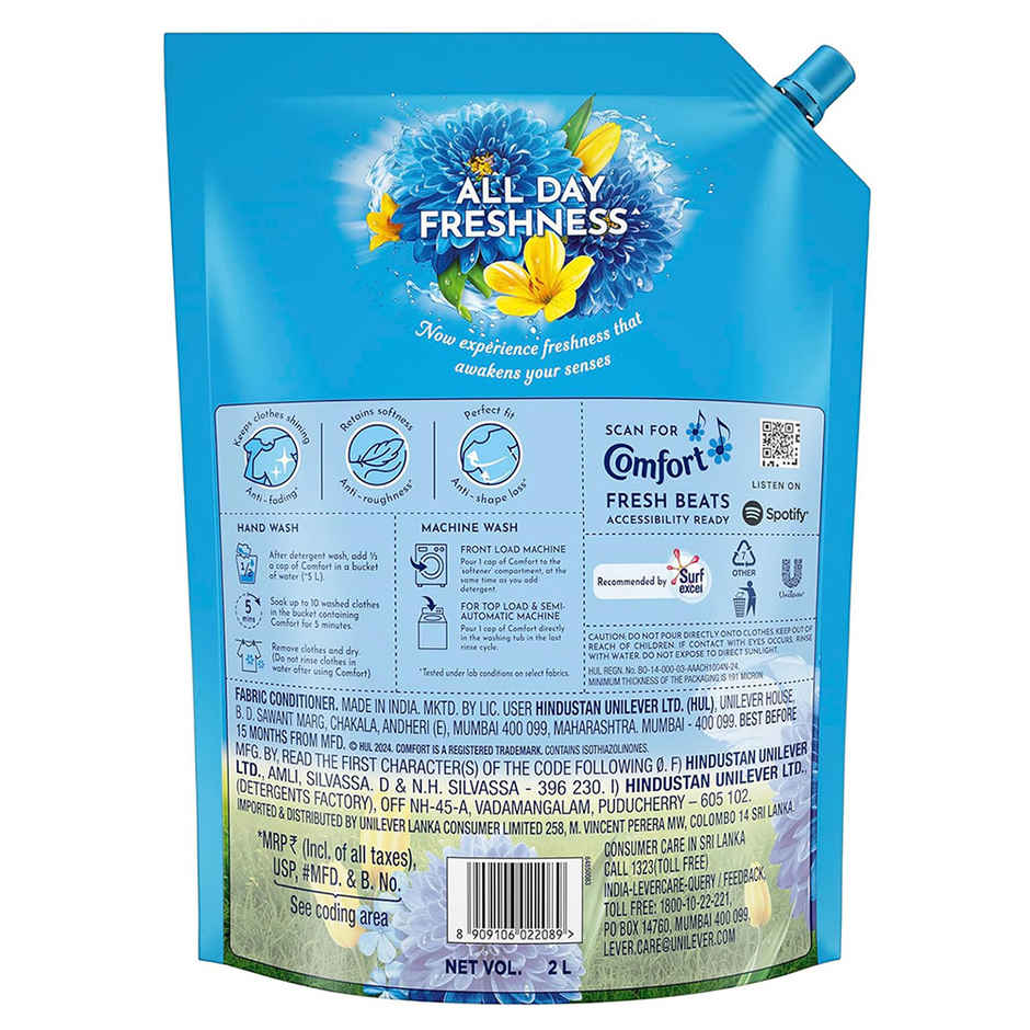 Comfort Morning Fresh After Wash Fabric Conditioner