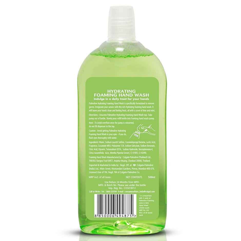Palmolive Hydrating Lime & Mint Foaming Hand Wash